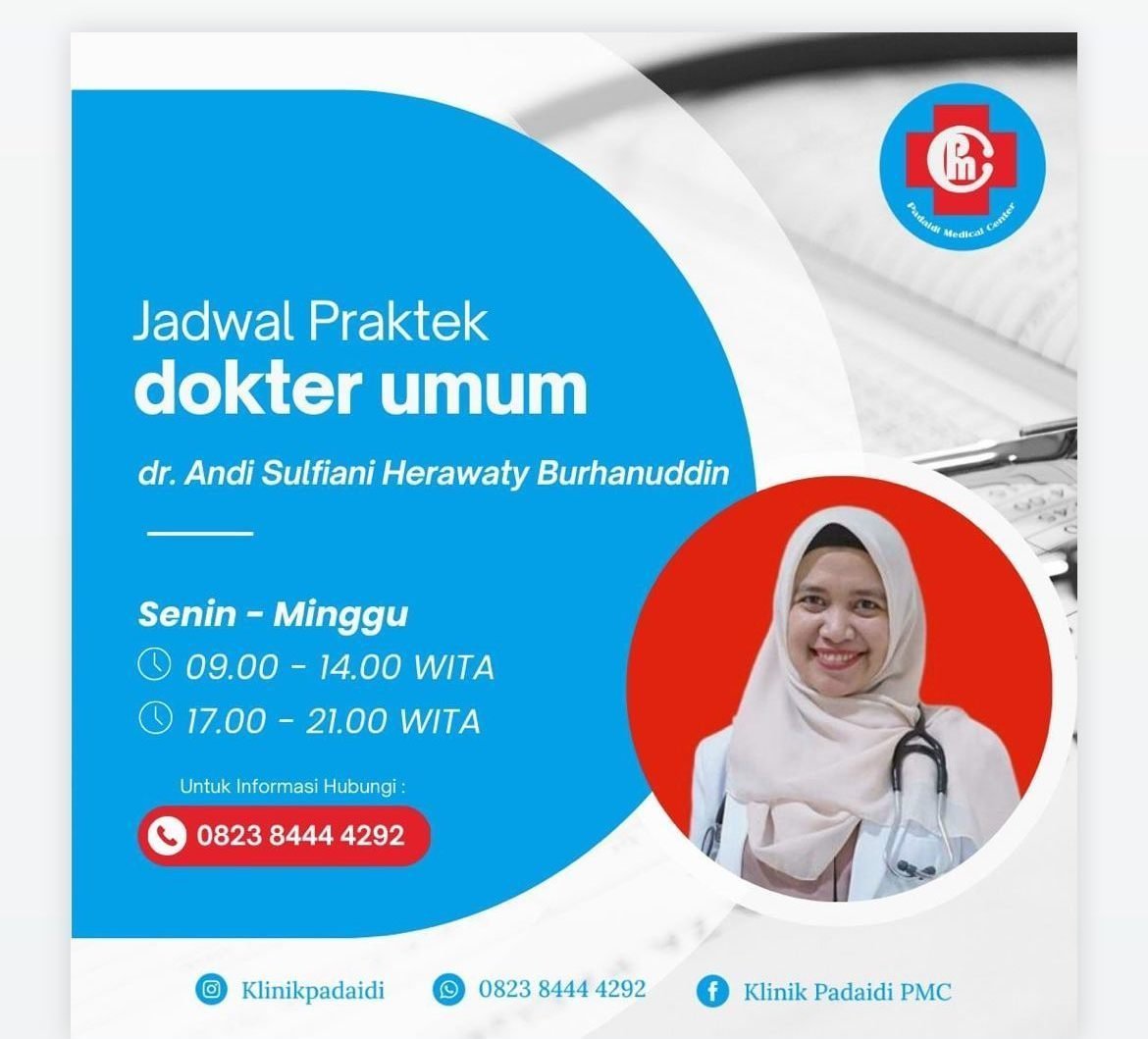 Jadwal Dokter Klinik Padaidi Makassar