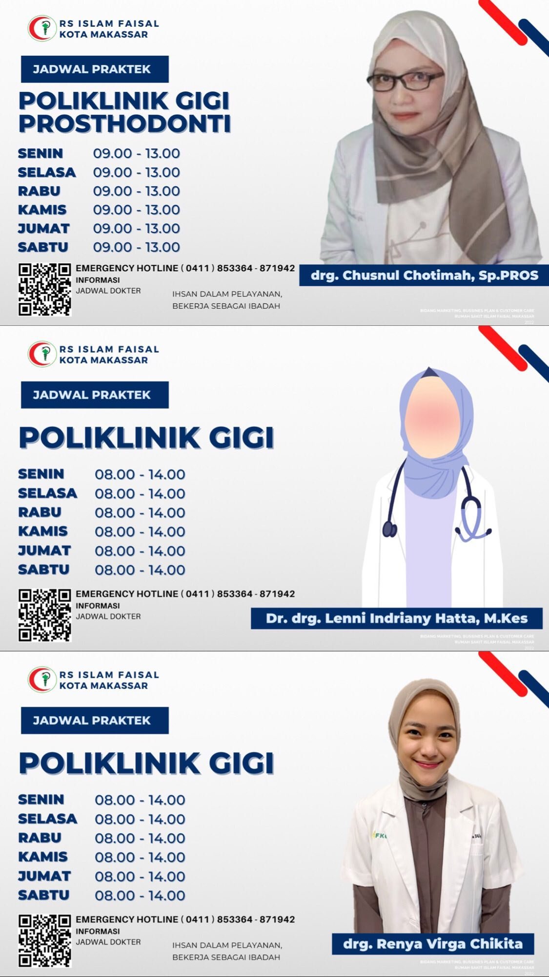 Jadwal Dokter RS Islam Faisal Makassar
