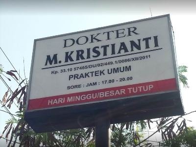 Dokter M. Kristianti – Ceper, Klaten